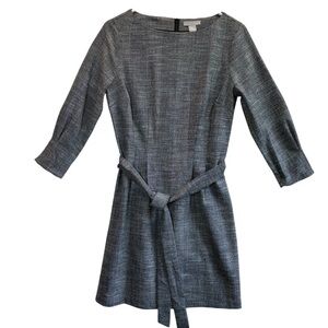 H&M Black and White Checkered Midi Dress.
Size S